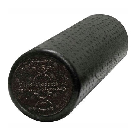 CanDo® Black Composite Foam Roller, Round, 6 Dia. X 18L